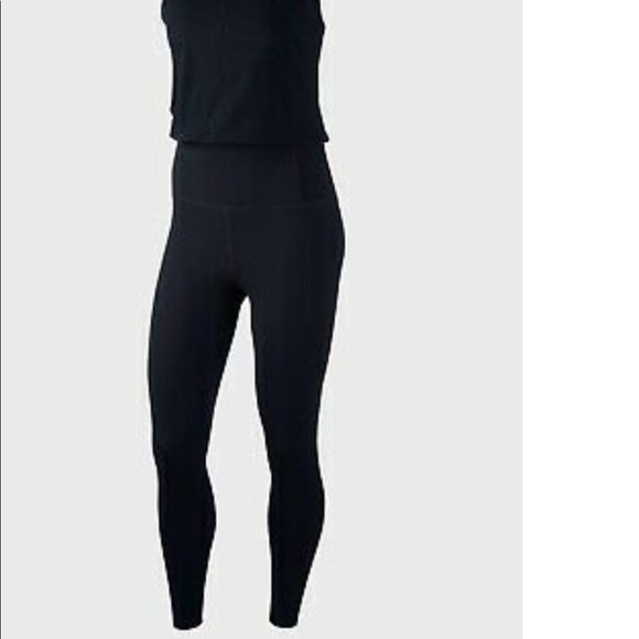 Nike Yoga Training Infinalon Black Jumpsuit - Picture 4 of 16